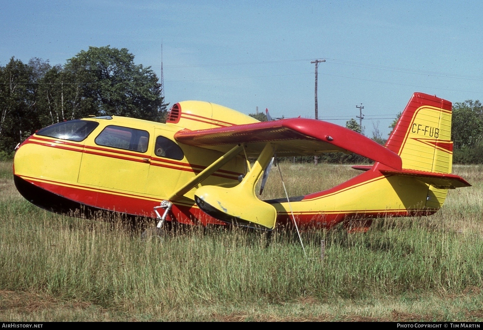 Aircraft Photo of CF-FUB | Republic RC-3 Seabee | AirHistory.net #536480