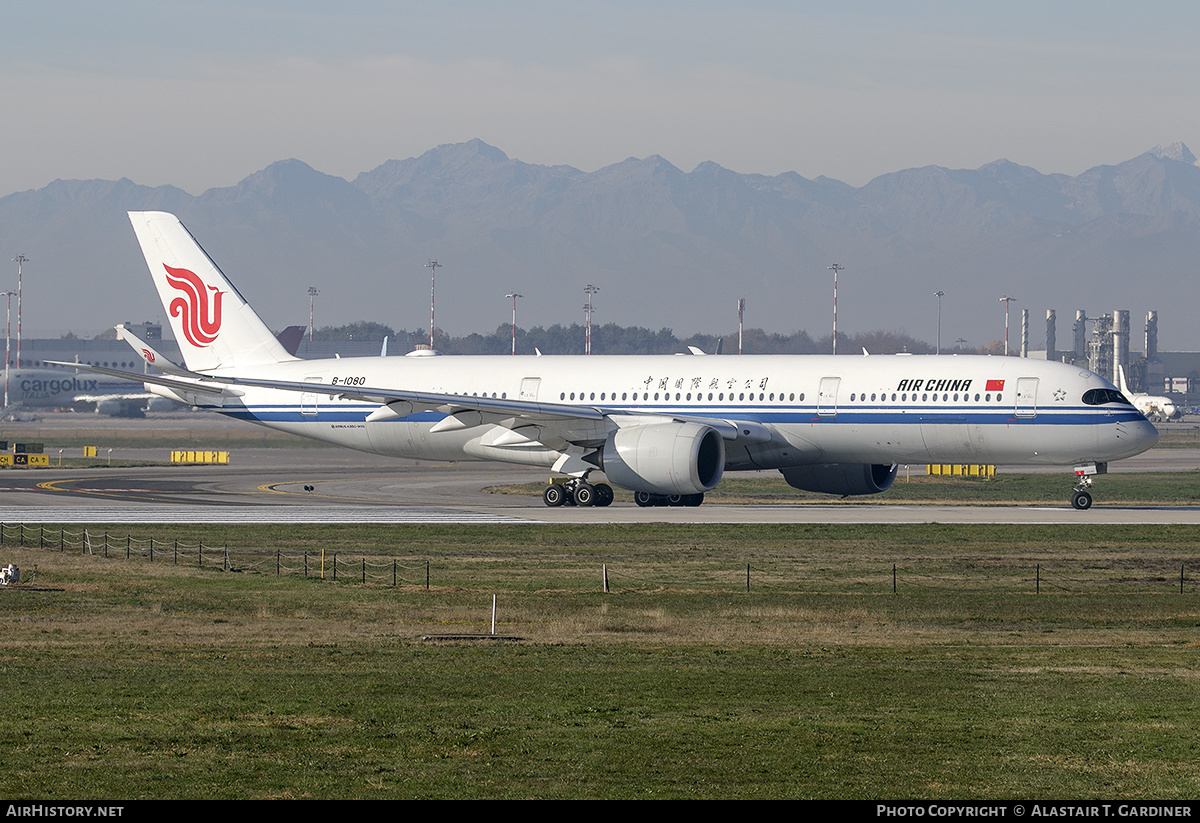 Aircraft Photo of B-1080 | Airbus A350-941 | Air China | AirHistory.net #536489