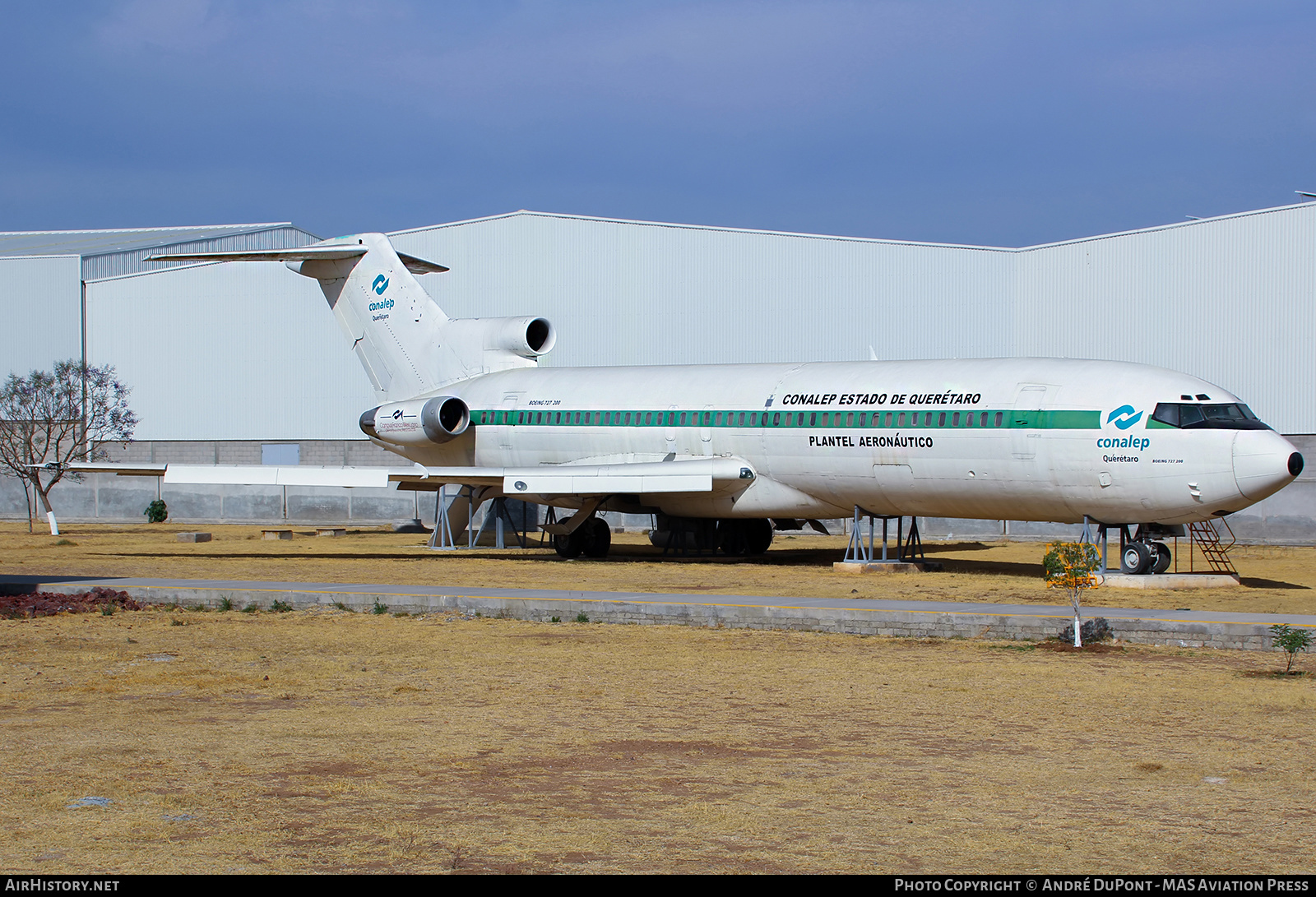 Aircraft Photo of XA-AAD | Boeing 727-223/Adv | Conalep Plantel Aeronáutico | AirHistory.net #536500
