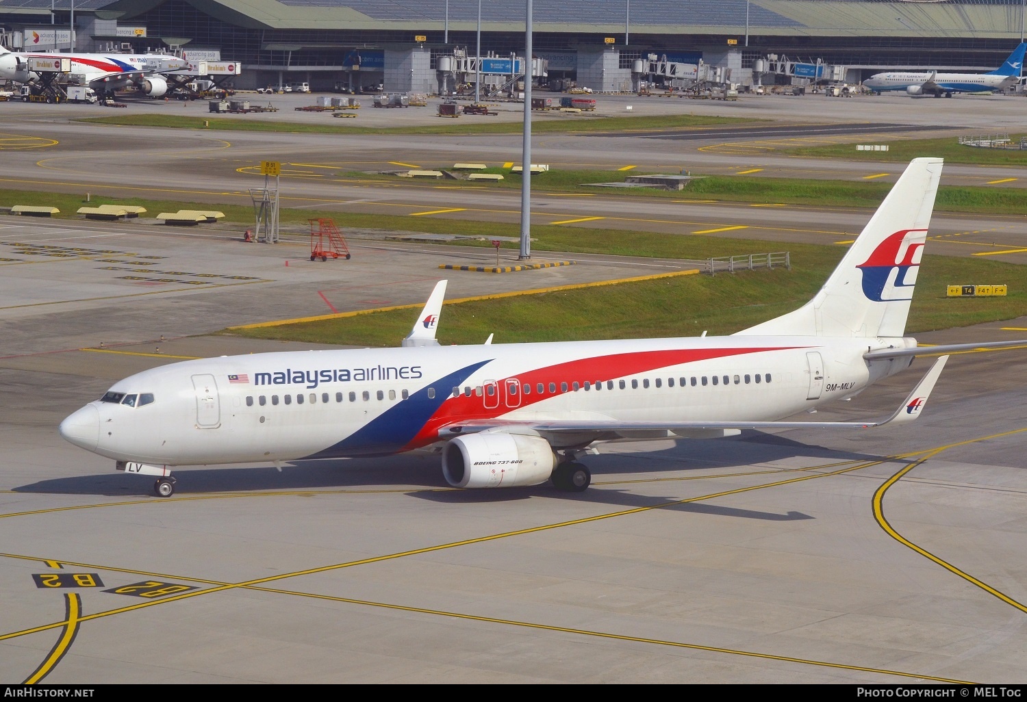Aircraft Photo of 9M-MLV | Boeing 737-8H6 | Malaysia Airlines | AirHistory.net #536513
