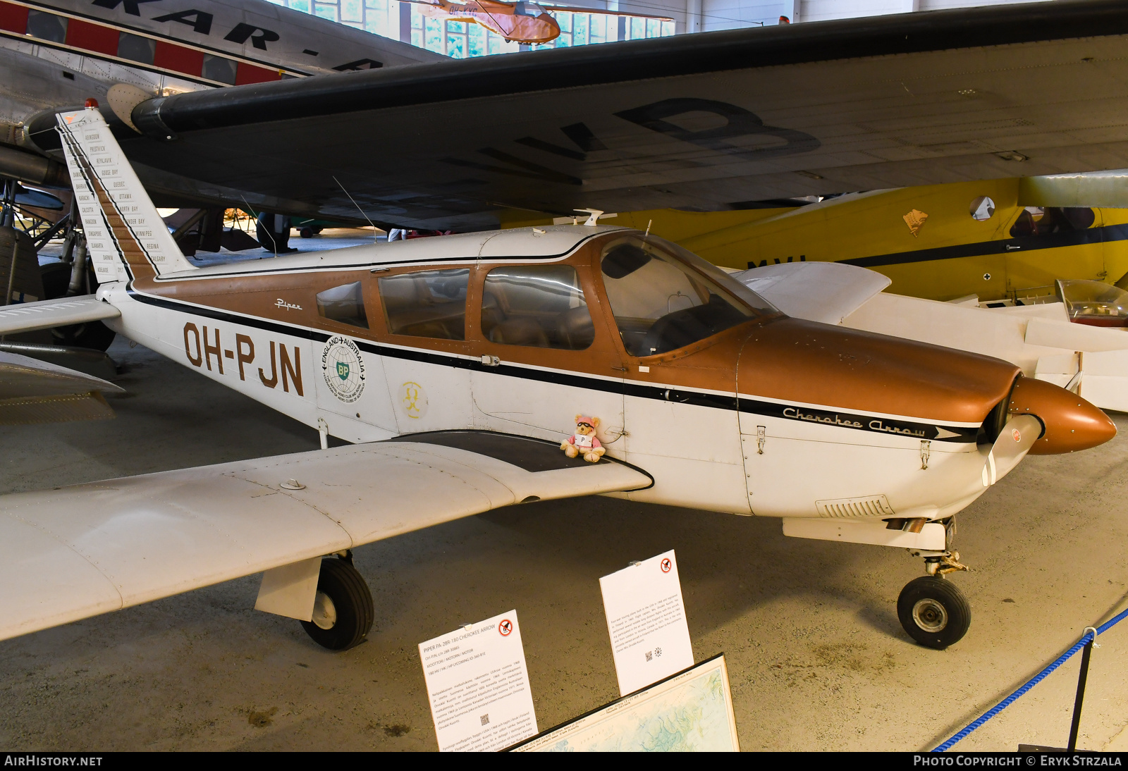 Aircraft Photo of OH-PJN | Piper PA-28R-180 Cherokee Arrow | AirHistory.net #536523