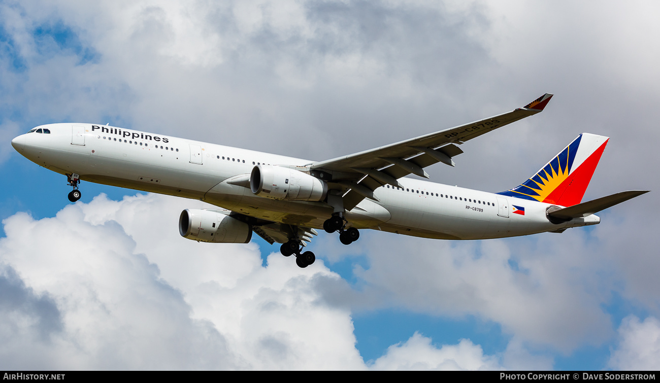Aircraft Photo of RP-C8789 | Airbus A330-343E | Philippine Airlines | AirHistory.net #536535