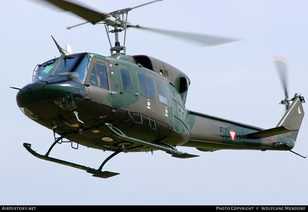 Aircraft Photo of 5D-HO | Agusta AB-212 | Austria - Air Force | AirHistory.net #536538