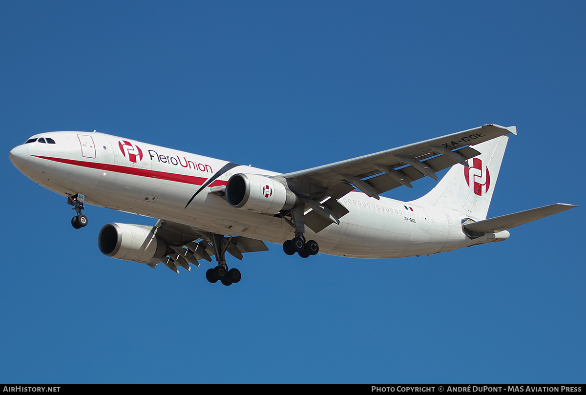 Aircraft Photo of XA-GGL | Airbus A300B4-605R(F) | AeroUnion | AirHistory.net #536545