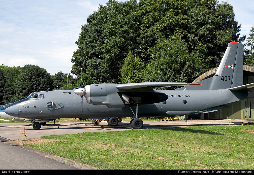 Aircraft Photo of 407 | Antonov An-26 | Hungary - Air Force | AirHistory.net #536555