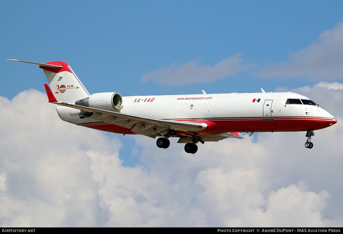 Aircraft Photo of XA-VAD | Bombardier CRJ-200SF (CL-600-2B19) | Aeronaves TSM - Transportes Saltillo Monterrey | AirHistory.net #536562
