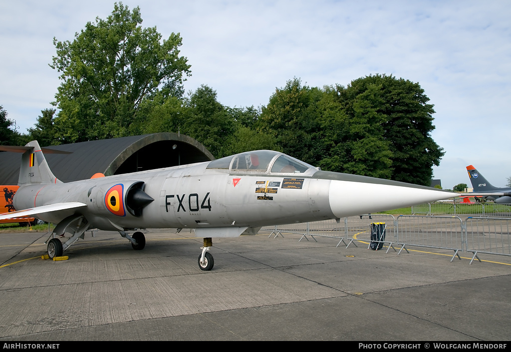 Aircraft Photo of FX04 | Lockheed F-104G Starfighter | Belgium - Air Force | AirHistory.net #536578