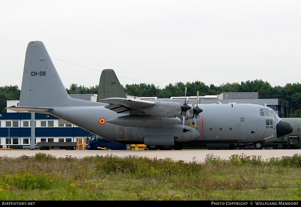Aircraft Photo of CH-08 | Lockheed C-130H Hercules | Belgium - Air Force | AirHistory.net #536584