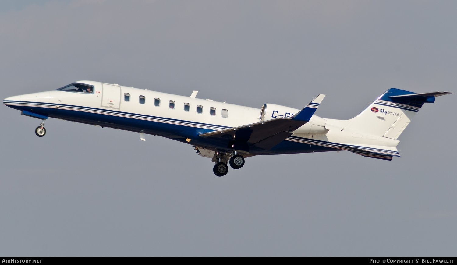 Aircraft Photo of C-GMCP | Learjet 45 | Skyservice Air Ambulance | AirHistory.net #536585