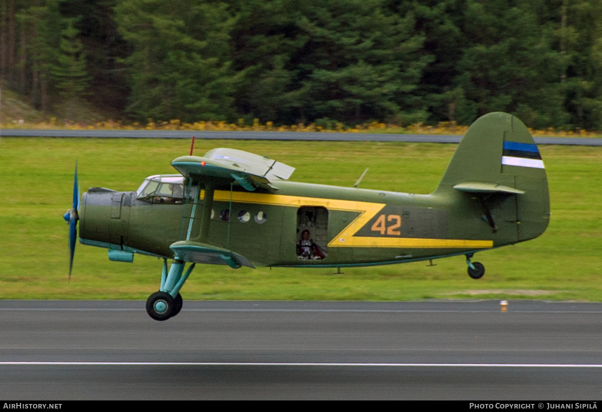 Aircraft Photo of 42 | Antonov An-2T | Estonia - Air Force | AirHistory.net #536599