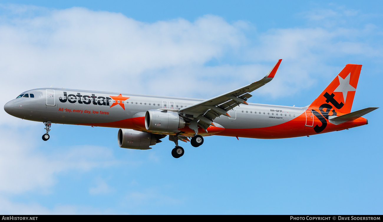 Aircraft Photo of VH-OFP | Airbus A321-251NX | Jetstar Airways | AirHistory.net #536605