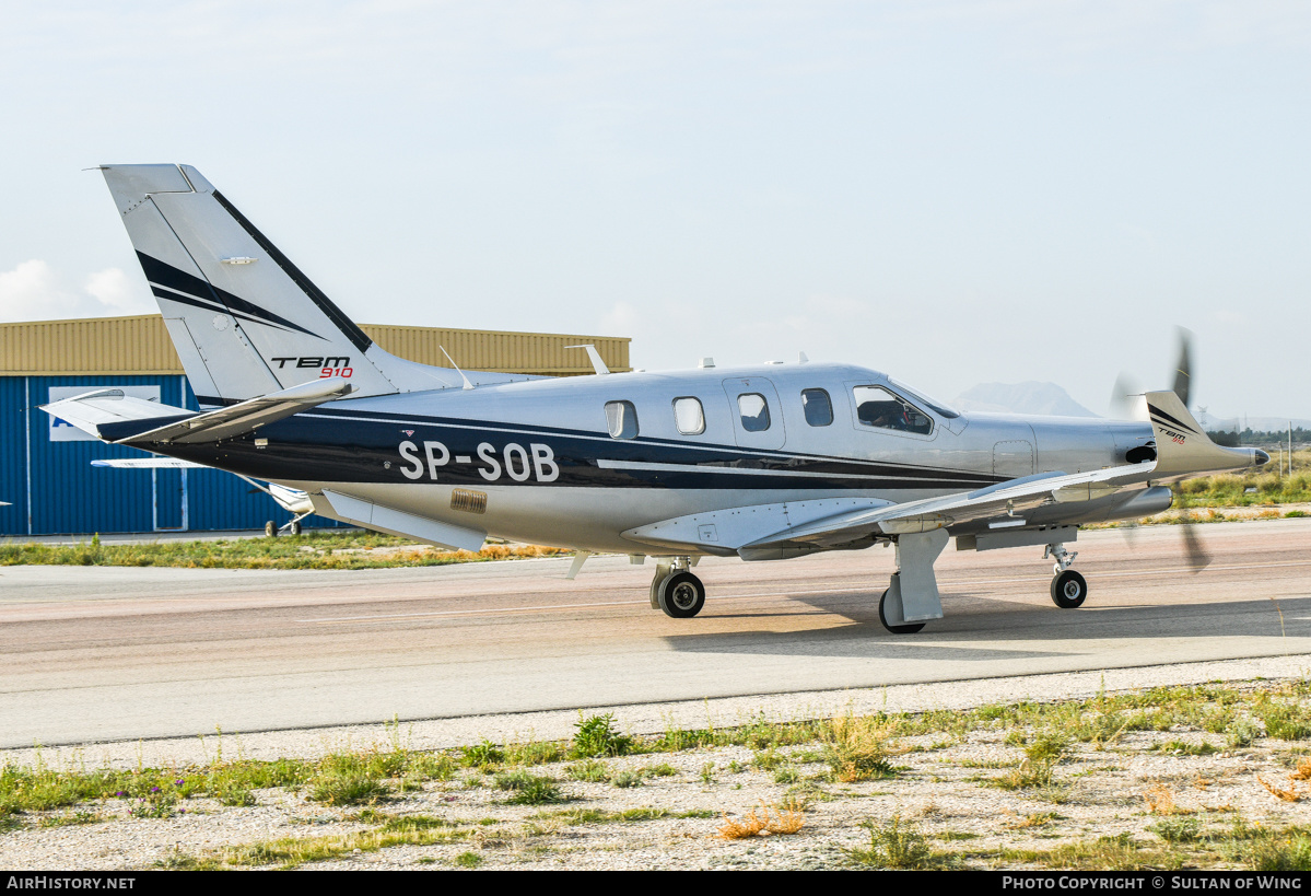 Aircraft Photo of SP-SOB | Socata TBM-910 (700N) | AirHistory.net #536608