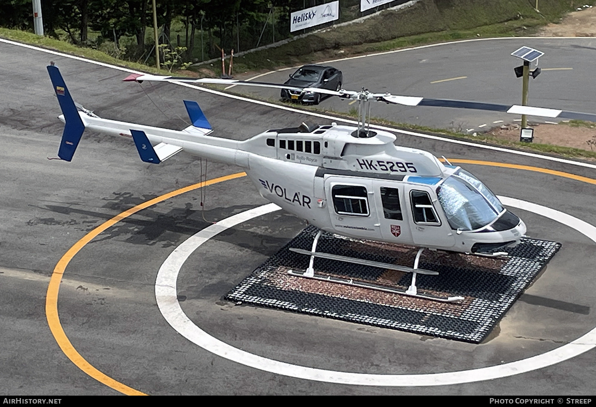 Aircraft Photo of HK-5295 | Bell 206L-1 LongRanger II | Volar Colombia | AirHistory.net #536613