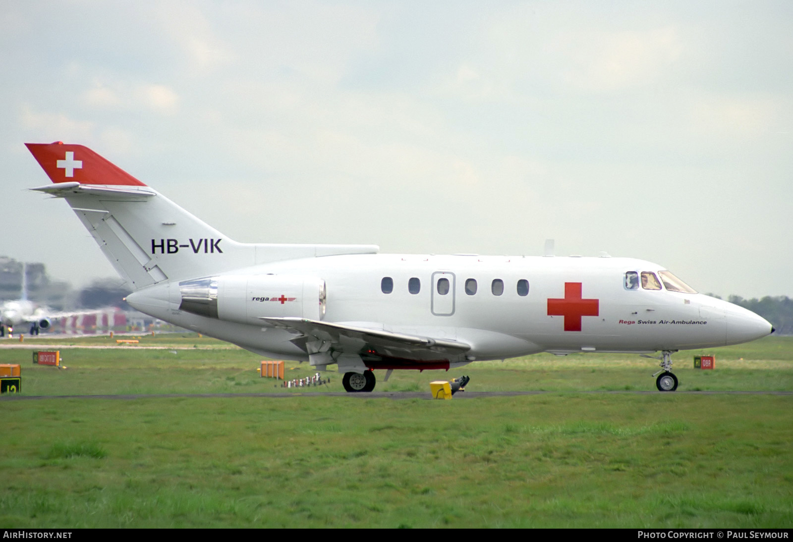 Aircraft Photo of HB-VIK | British Aerospace BAe-125-800B | REGA - Swiss Air Ambulance | AirHistory.net #536614