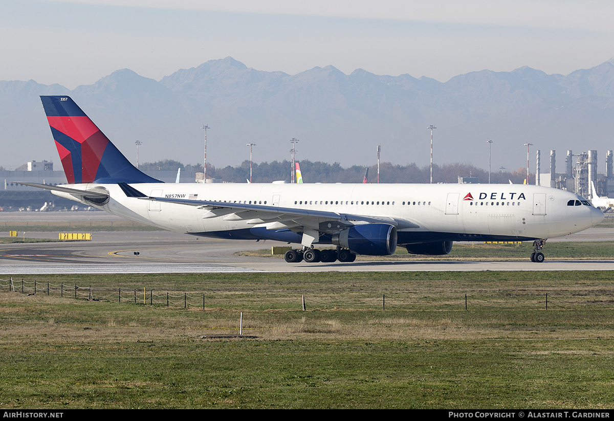 Aircraft Photo of N857NW | Airbus A330-223 | Delta Air Lines | AirHistory.net #536617