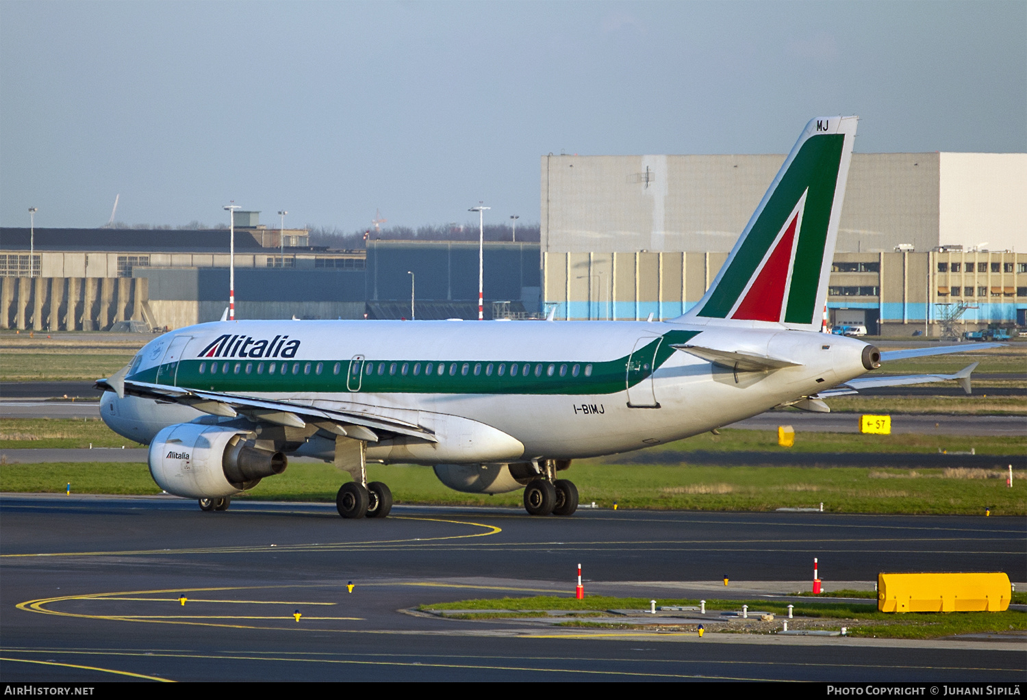 Aircraft Photo of I-BIMJ | Airbus A319-112 | Alitalia | AirHistory.net #536618