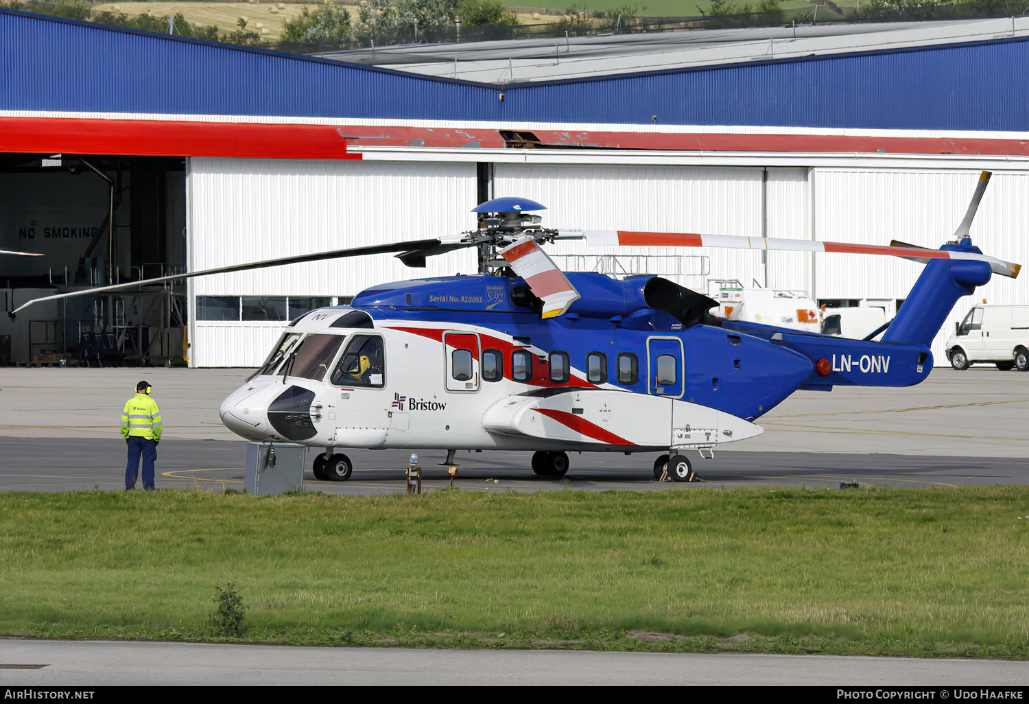 Aircraft Photo of LN-ONV | Sikorsky S-92A | Bristow Helicopters | AirHistory.net #536619