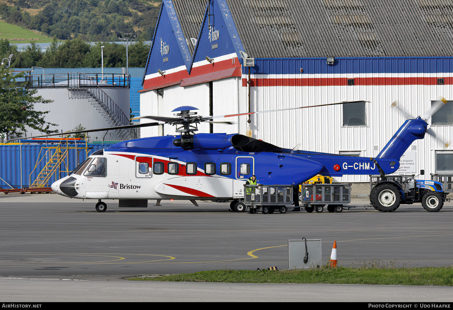 Aircraft Photo of G-CHMJ | Sikorsky S-92A | Bristow Helicopters | AirHistory.net #536626