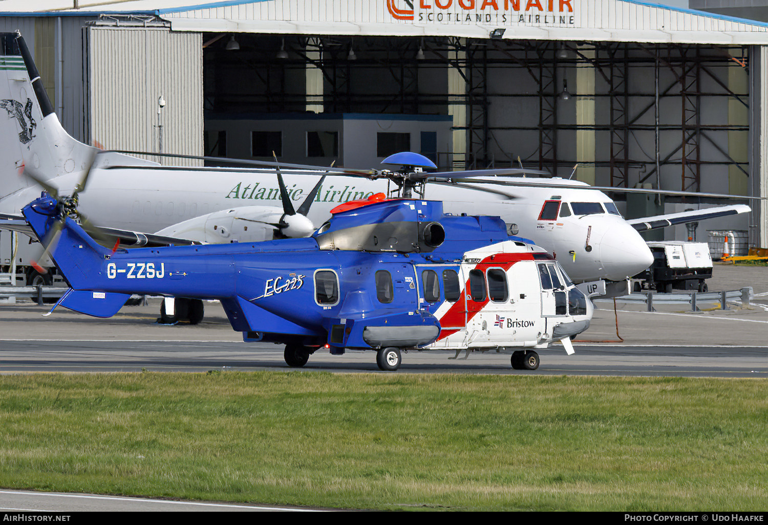 Aircraft Photo of G-ZZSJ | Eurocopter EC-225LP Super Puma Mk2+ | Bristow Helicopters | AirHistory.net #536632