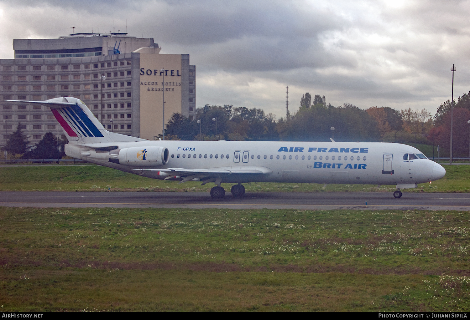 Aircraft Photo of F-GPXA | Fokker 100 (F28-0100) | Air France | AirHistory.net #536634