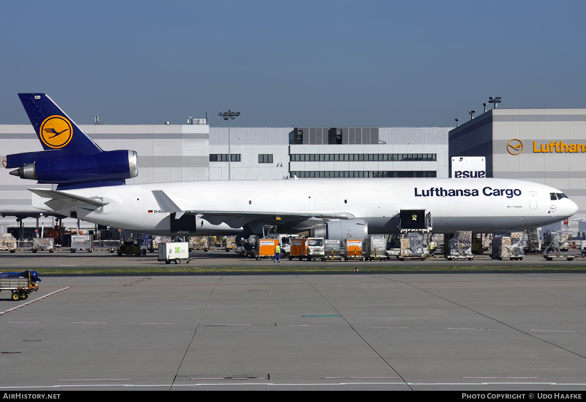 Aircraft Photo of D-ALCD | McDonnell Douglas MD-11F | Lufthansa Cargo | AirHistory.net #536638