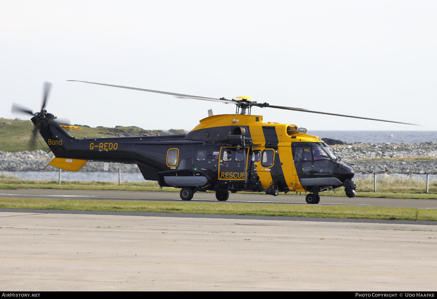 Aircraft Photo of G-REDO | Eurocopter AS-332L2 Super Puma Mk2 | Bond Offshore Helicopters | AirHistory.net #536640