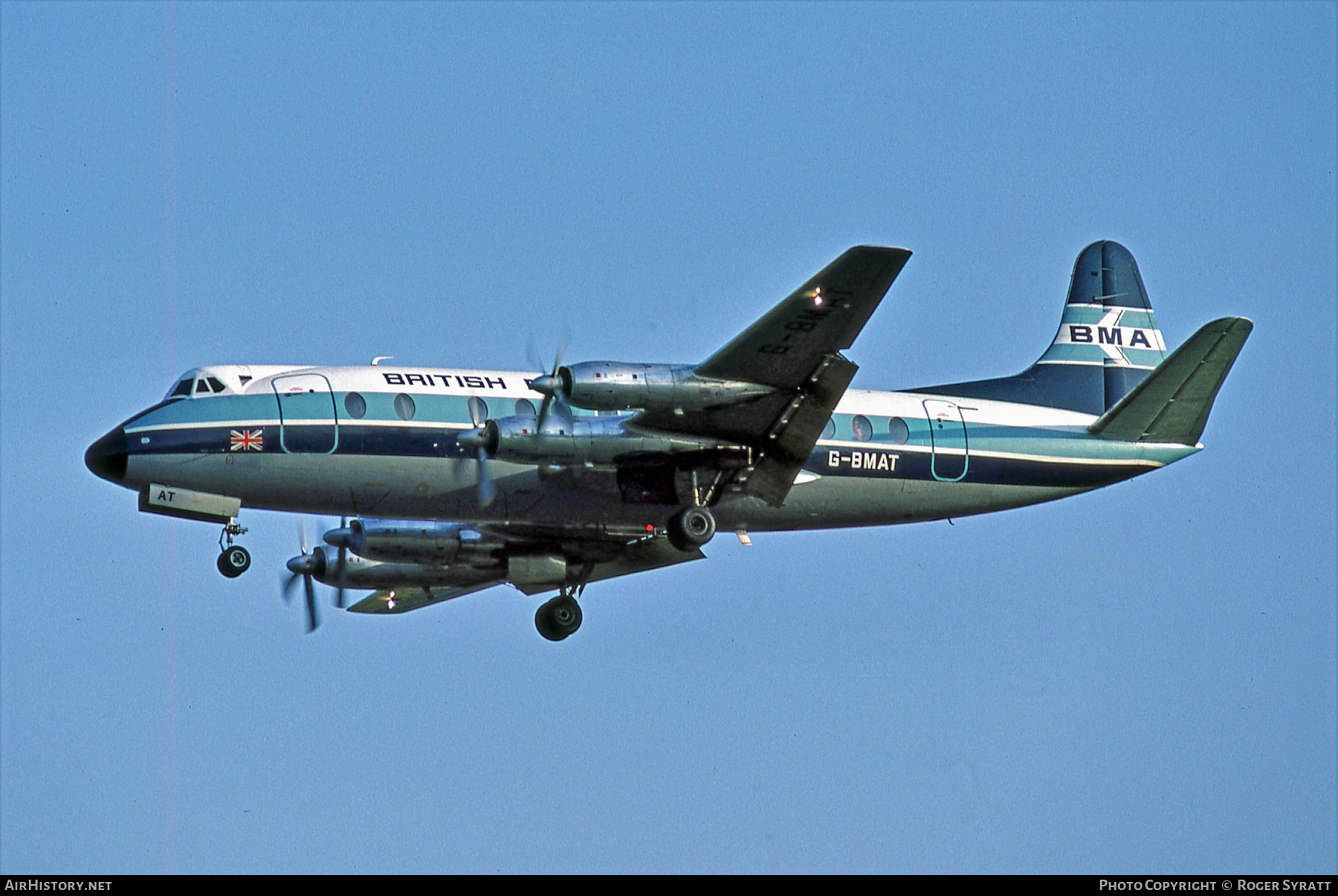 Aircraft Photo of G-BMAT | Vickers 813 Viscount | British Midland Airways - BMA | AirHistory.net #536642