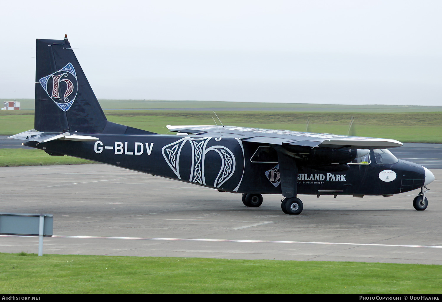 Aircraft Photo of G-BLDV | Pilatus Britten-Norman BN-2B-26 Islander | Loganair | AirHistory.net #536643