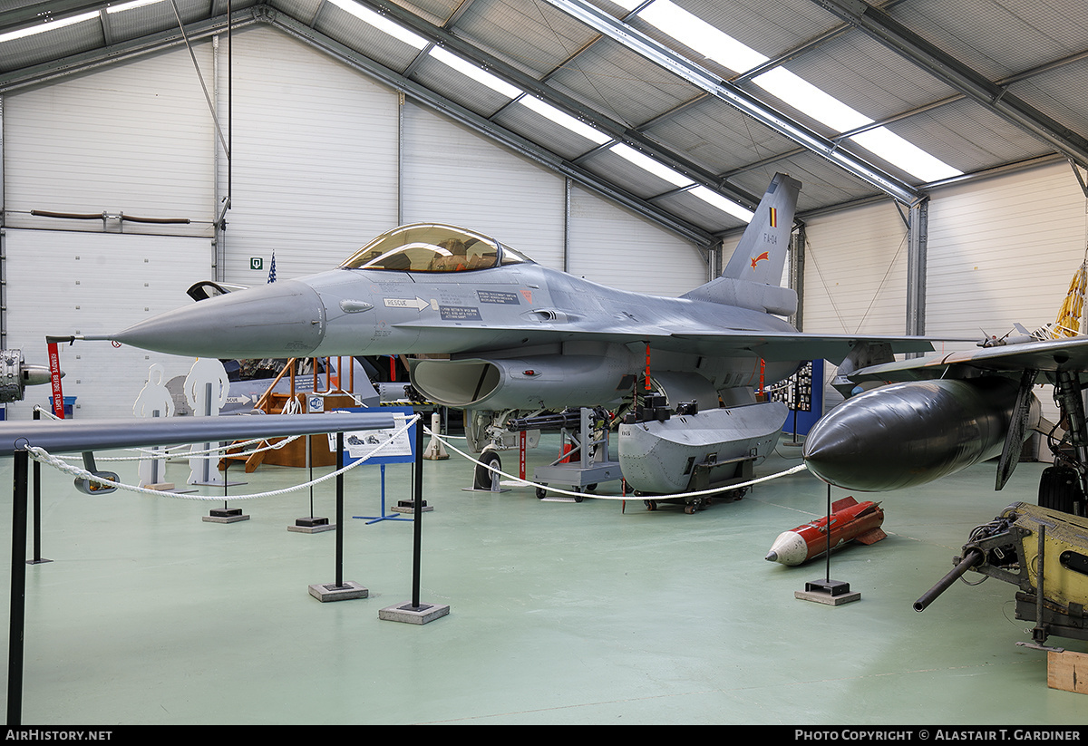 Aircraft Photo of FA-04 | General Dynamics F-16A Fighting Falcon | Belgium - Air Force | AirHistory.net #536653