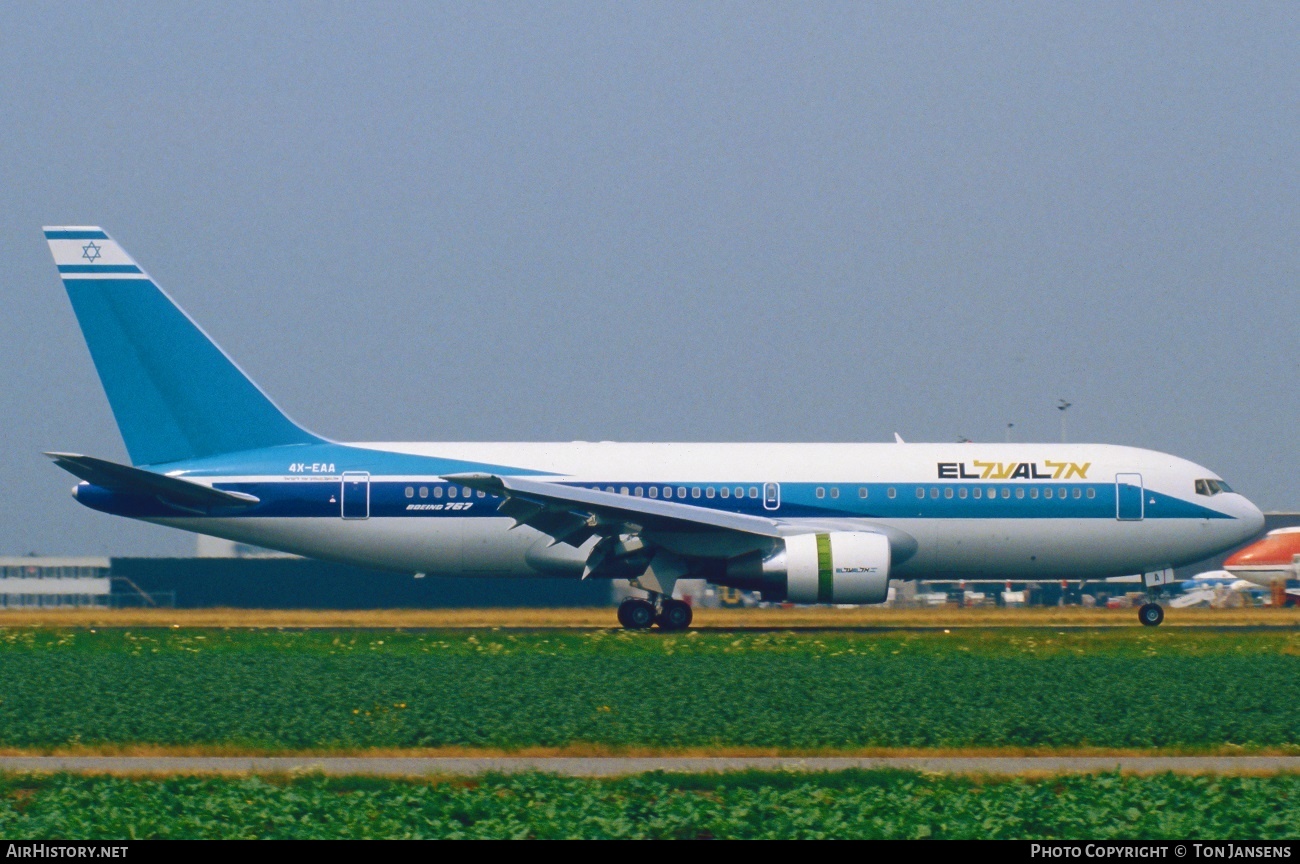 Aircraft Photo of 4X-EAA | Boeing 767-258 | El Al Israel Airlines | AirHistory.net #536662