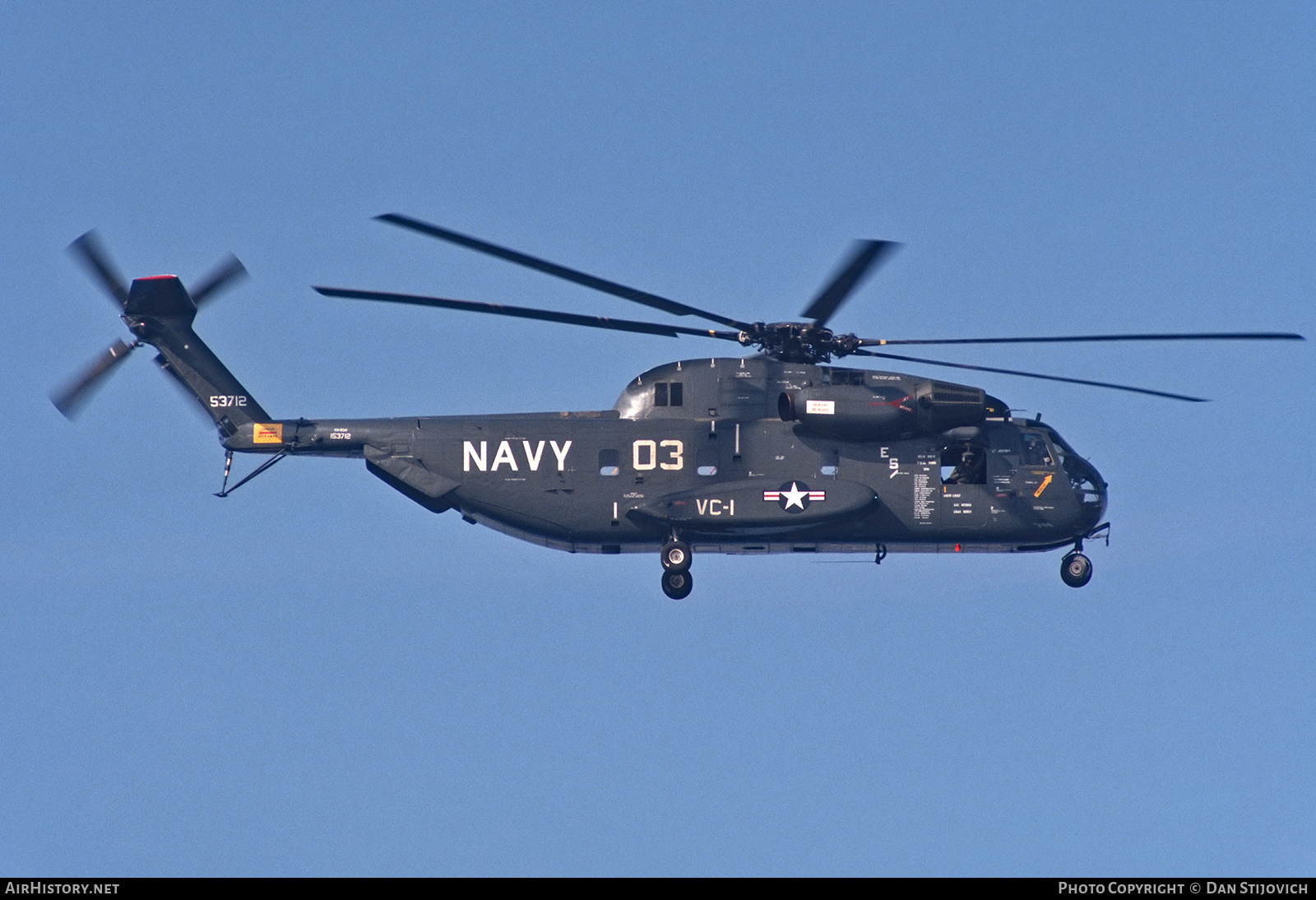 Aircraft Photo of 153712 / 53712 | Sikorsky CH-53A Sea Stallion | USA - Navy | AirHistory.net #536667