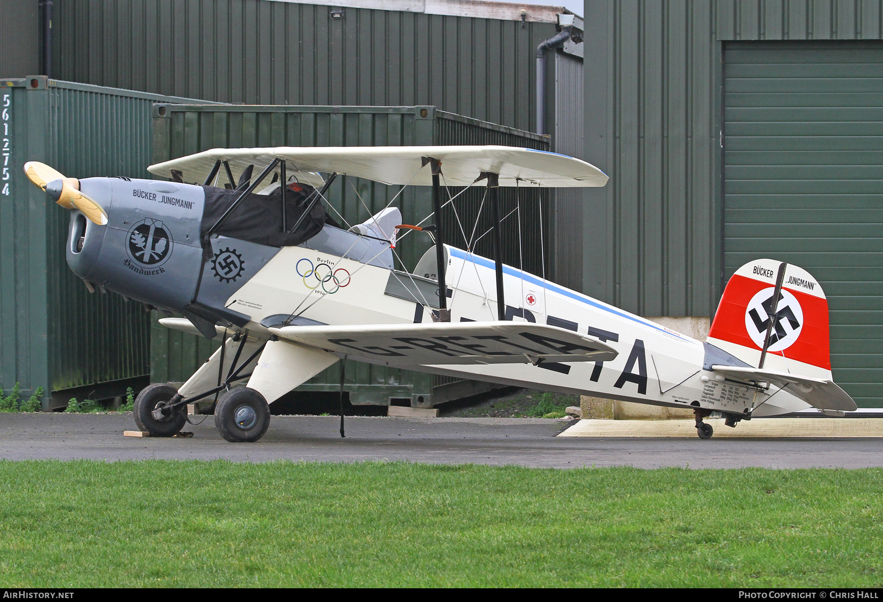 Aircraft Photo of G-RETA | CASA 1.131E Jungmann | AirHistory.net #536685