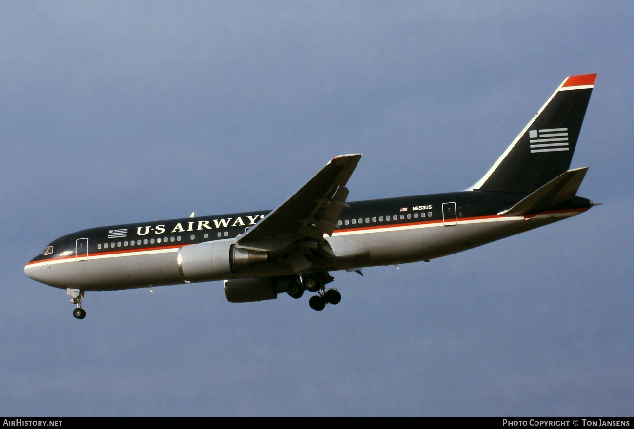 Aircraft Photo of N653US | Boeing 767-2B7/ER | US Airways | AirHistory.net #536691