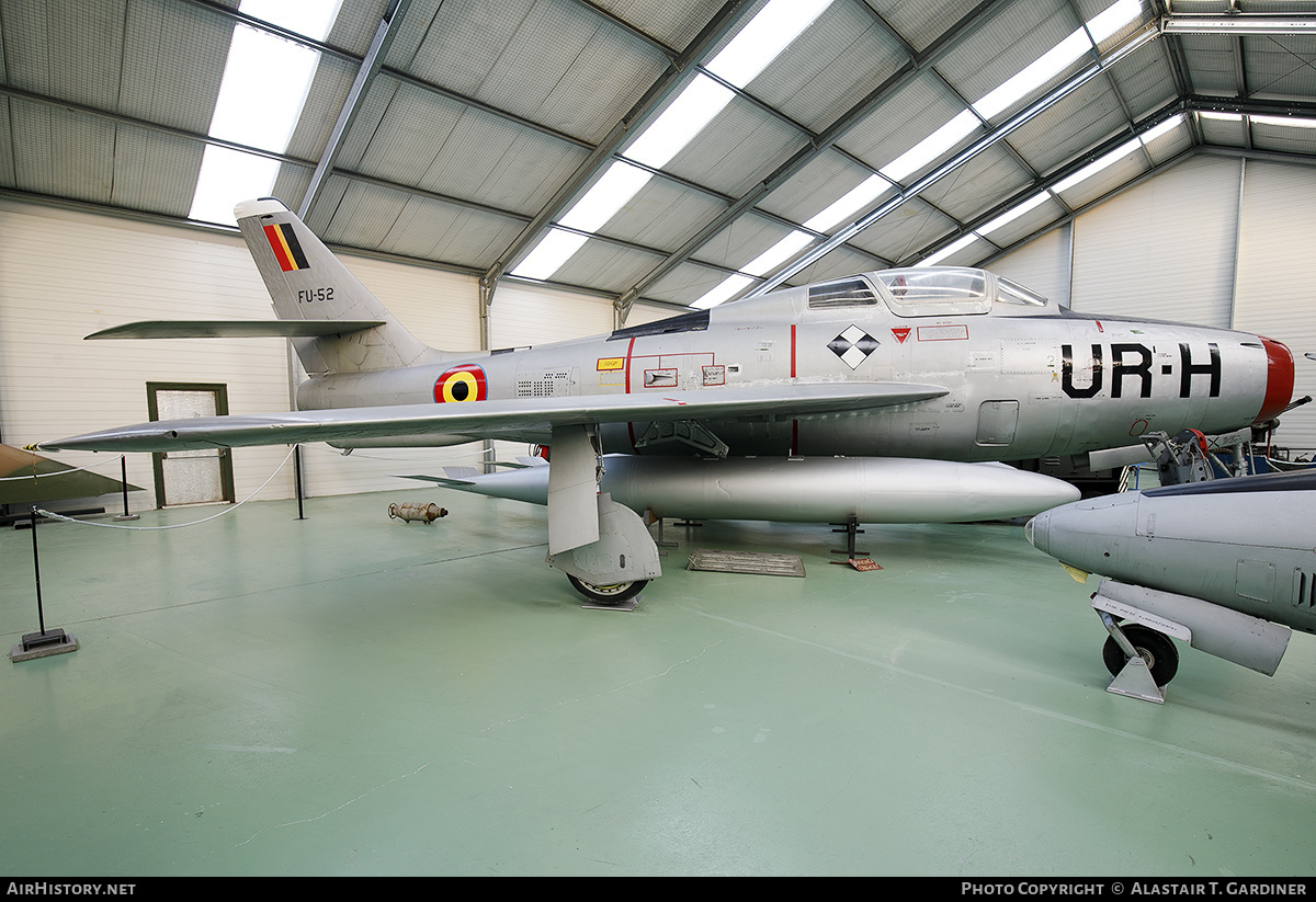 Aircraft Photo of FU-52 | Republic F-84F Thunderstreak | Belgium - Air Force | AirHistory.net #536698