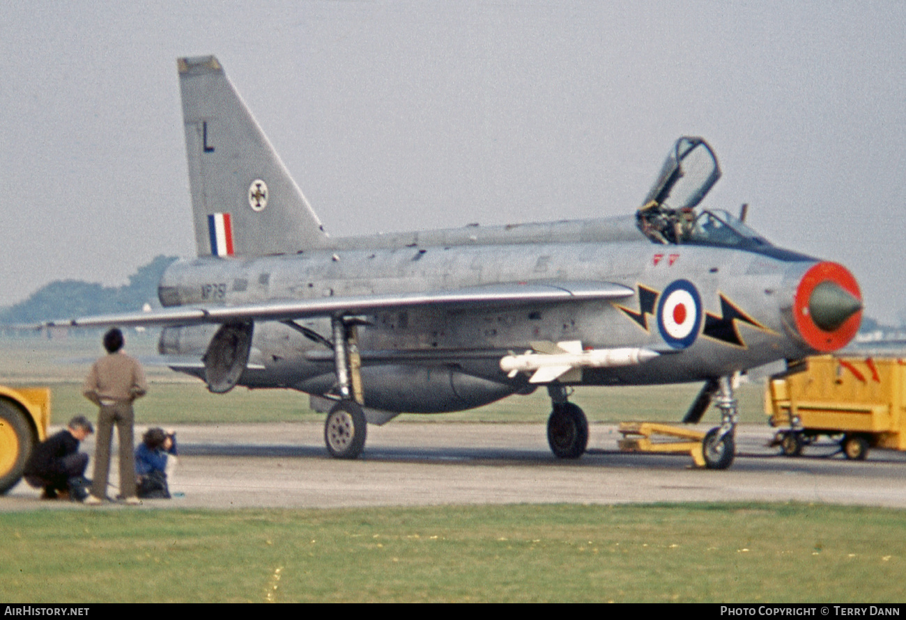Aircraft Photo of XP751 | English Electric Lightning F3 | UK - Air Force | AirHistory.net #536706