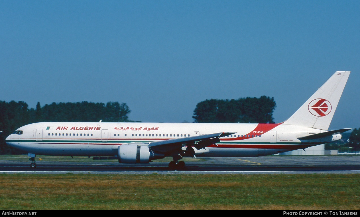 Aircraft Photo of 7T-VJG | Boeing 767-3D6 | Air Algérie | AirHistory.net #536710