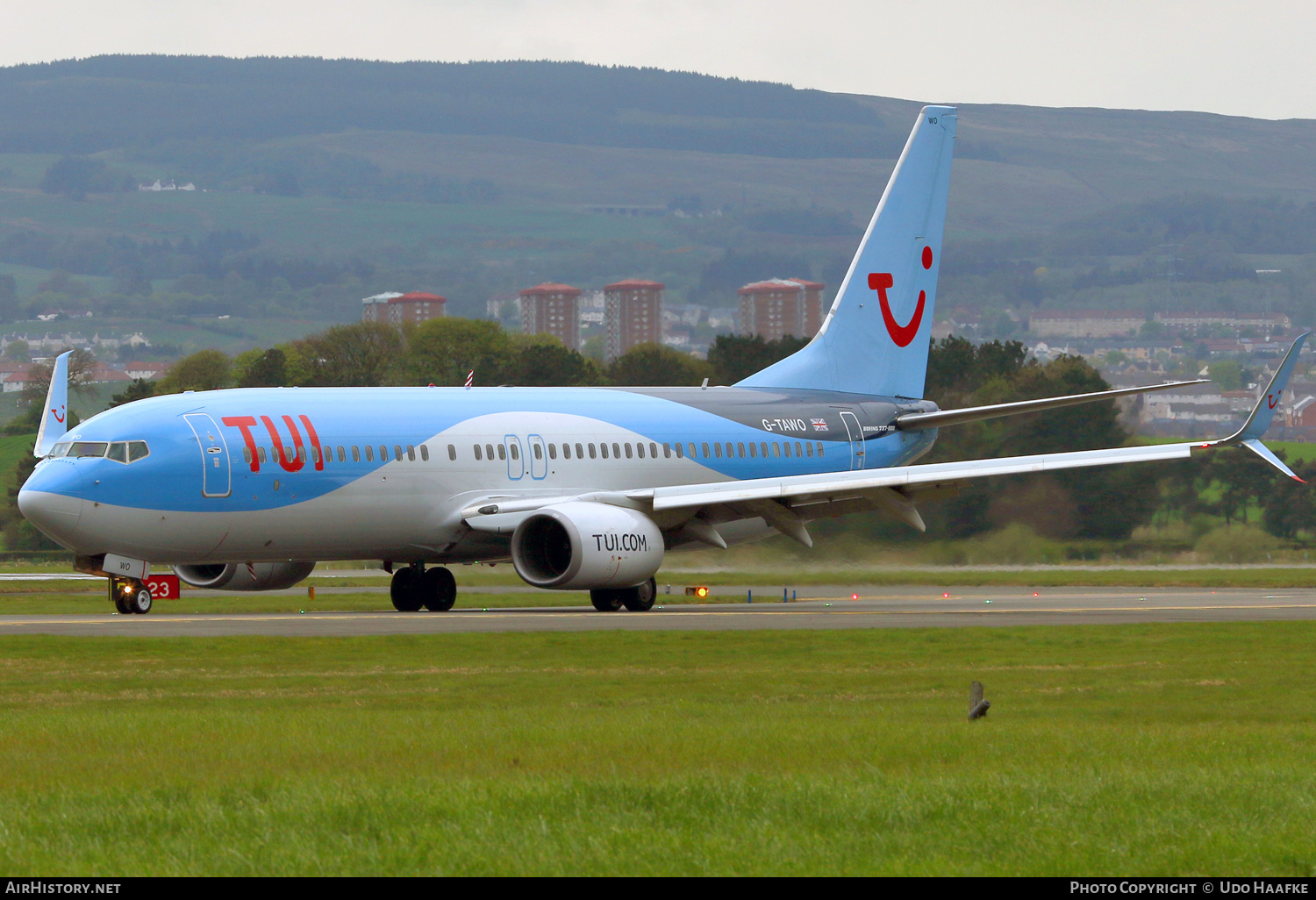 Aircraft Photo of G-TAWO | Boeing 737-8K5 | TUI | AirHistory.net #536720
