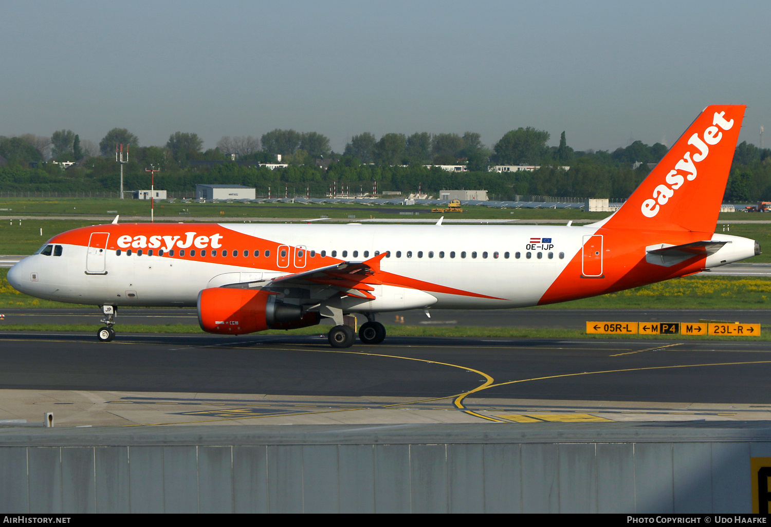 Aircraft Photo of OE-IJP | Airbus A320-214 | EasyJet | AirHistory.net #536726