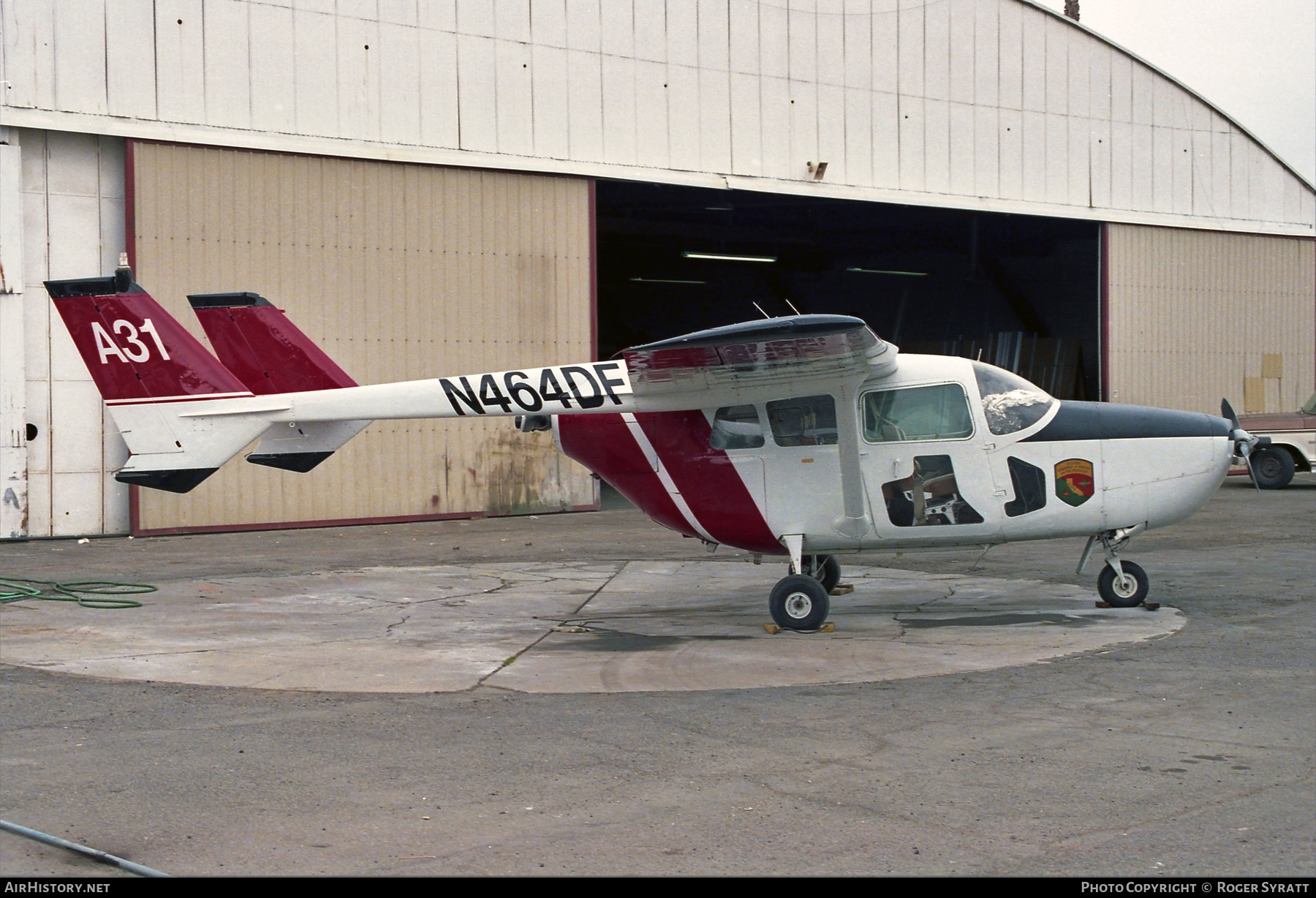 Aircraft Photo of N464DF | Cessna O-2A Super Skymaster | California Department of Forestry - CDF | AirHistory.net #536729