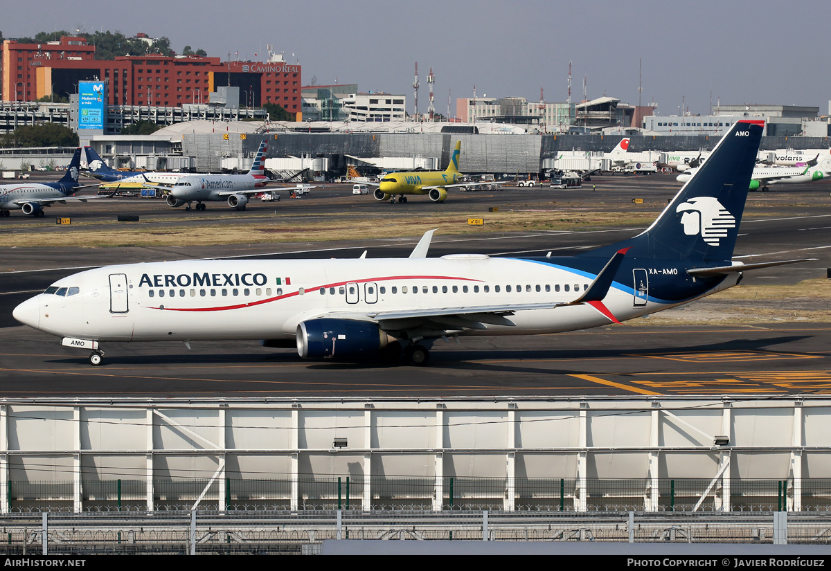 Aircraft Photo of XA-AMO | Boeing 737-852 | AeroMéxico | AirHistory.net #536733