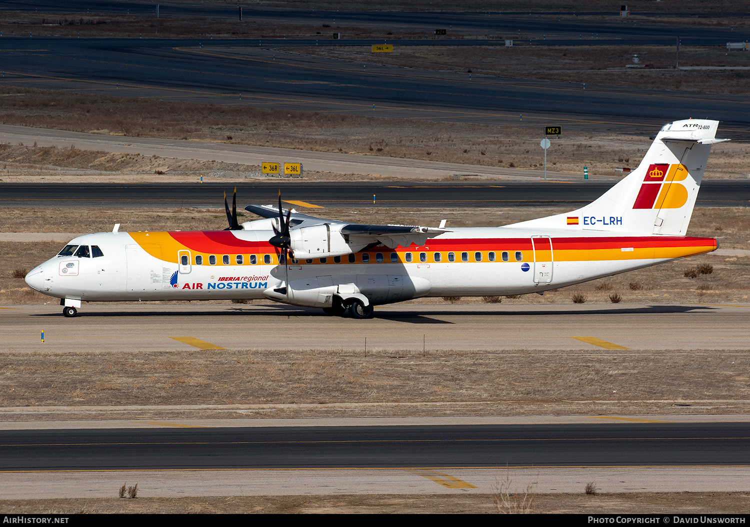 Aircraft Photo of EC-LRH | ATR ATR-72-600 (ATR-72-212A) | Iberia Regional | AirHistory.net #536740