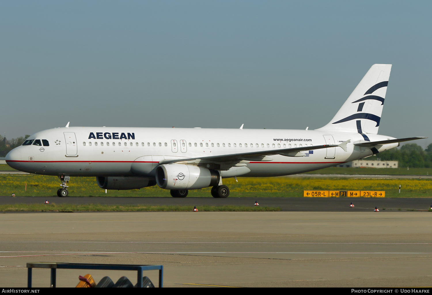 Aircraft Photo of SX-DVS | Airbus A320-232 | Aegean Airlines | AirHistory.net #536741