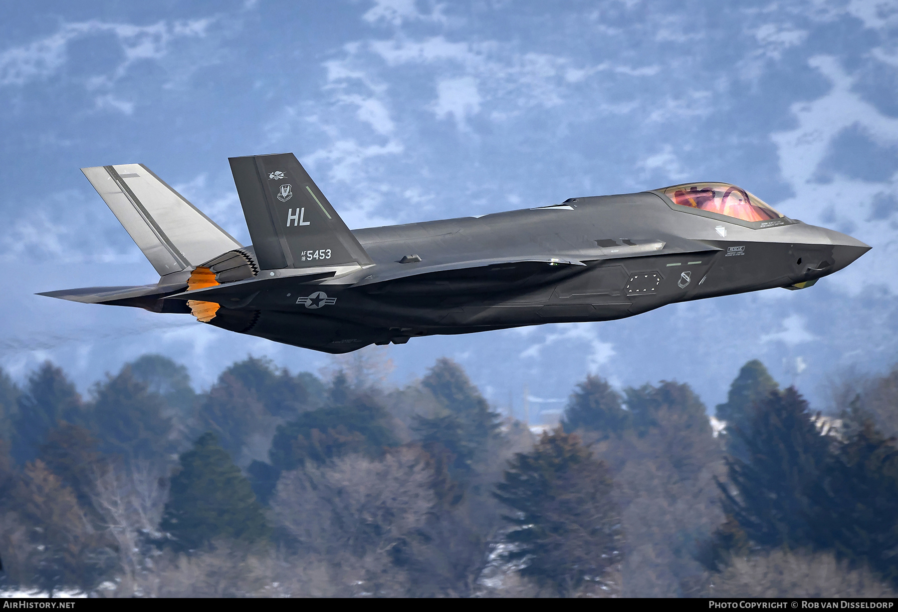 Aircraft Photo of 18-5453 / AF18-5453 | Lockheed Martin F-35A Lightning II | USA - Air Force | AirHistory.net #536749