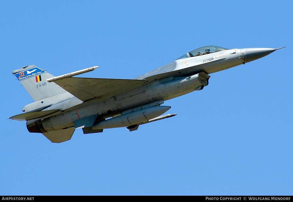 Aircraft Photo of FA121 | General Dynamics F-16AM Fighting Falcon | Belgium - Air Force | AirHistory.net #536758