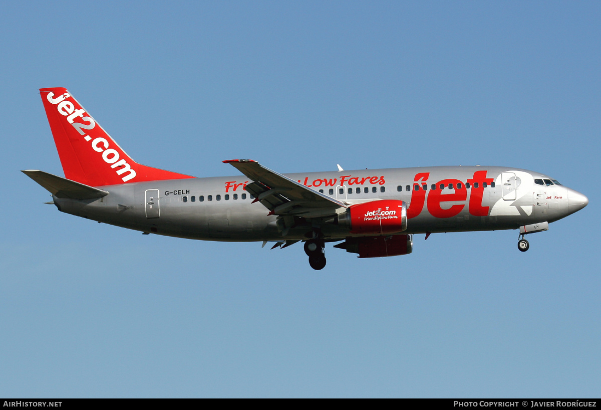 Aircraft Photo of G-CELH | Boeing 737-330 | Jet2 | AirHistory.net #536766