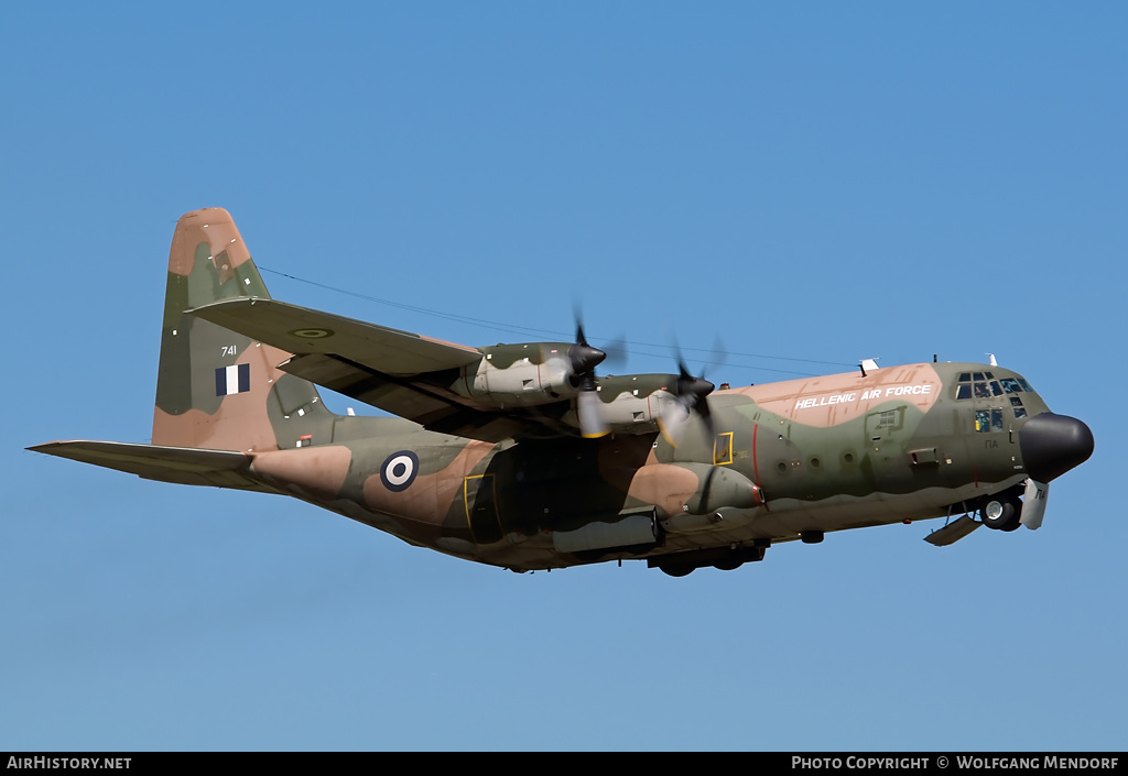 Aircraft Photo of 741 | Lockheed C-130H Hercules | Greece - Air Force | AirHistory.net #536781