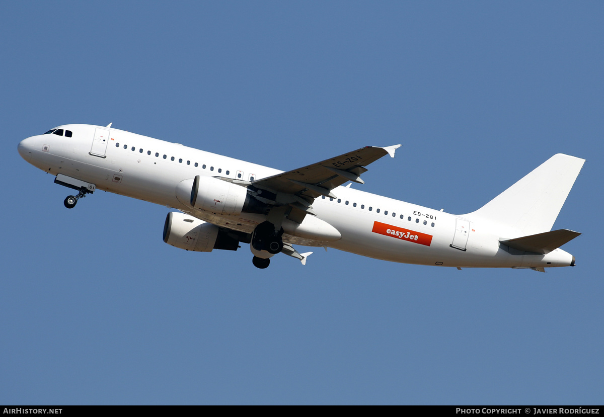 Aircraft Photo of ES-ZGI | Airbus A320-214 | EasyJet | AirHistory.net #536787