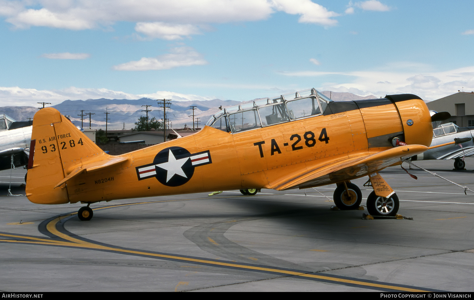 Aircraft Photo of N8204H / 93284 | North American T-6G Texan | USA - Air Force | AirHistory.net #536821