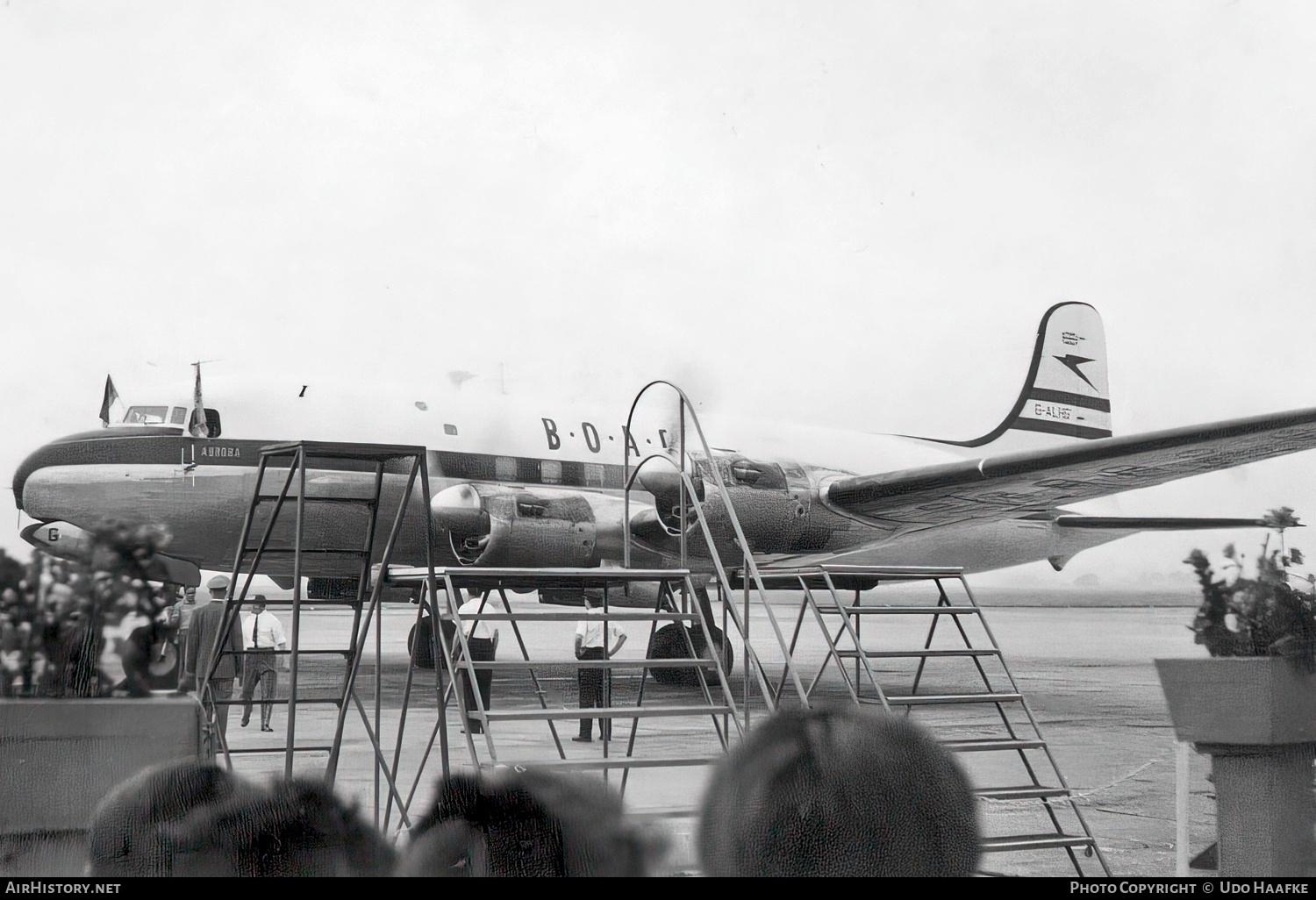 Aircraft Photo of G-ALHG | Canadair C-4 Argonaut (CL-4) | BOAC - British Overseas Airways Corporation | AirHistory.net #536824