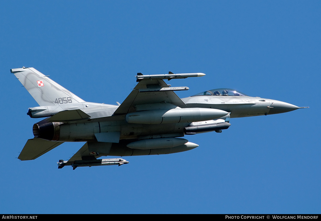 Aircraft Photo of 4055 | Lockheed Martin F-16C Fighting Falcon | Poland - Air Force | AirHistory.net #536832